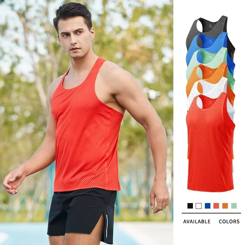 Sleeveless Undershirt - الرجال تشغيل تانك الأعلى أكمام القميص