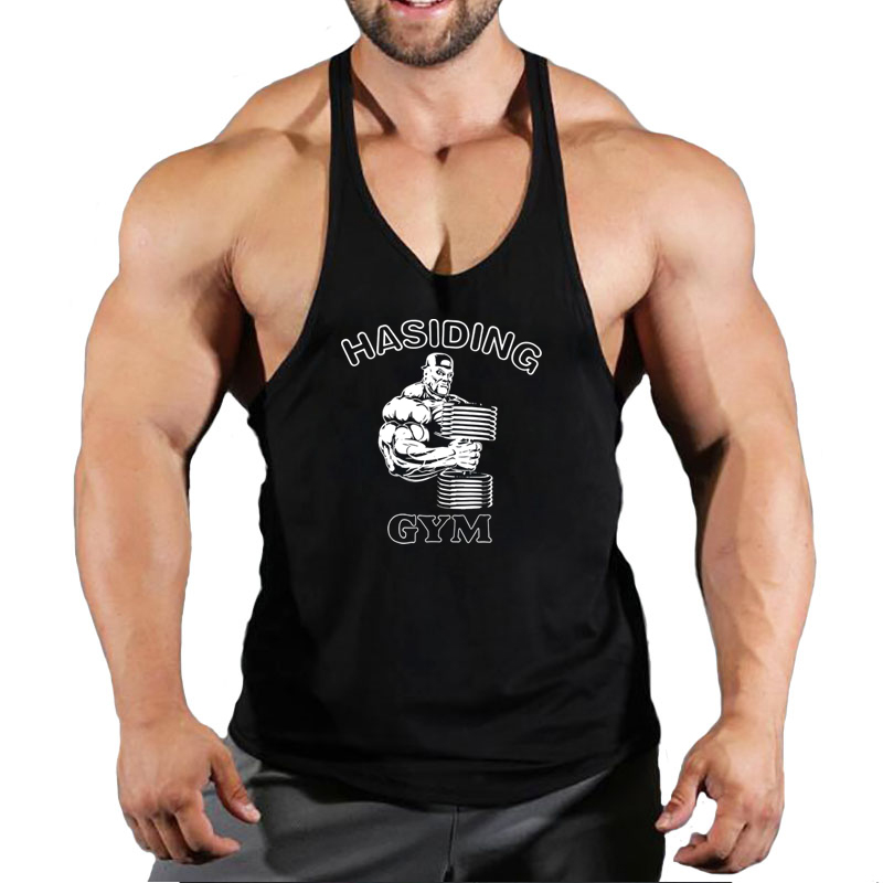 Sleeveless Undershirt - قمم دبابات سترينجر للرجال ، قميص