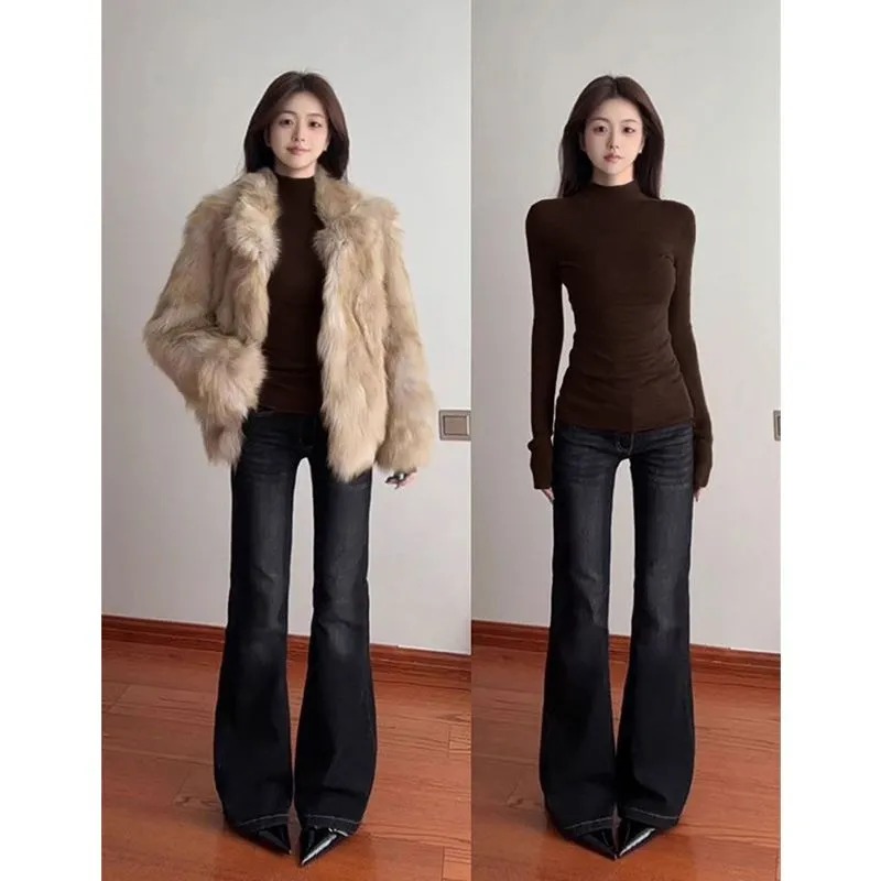 بلوزة نسائية ضيقة برقبة عالية  - مراجعة Base Layer Top وسعره