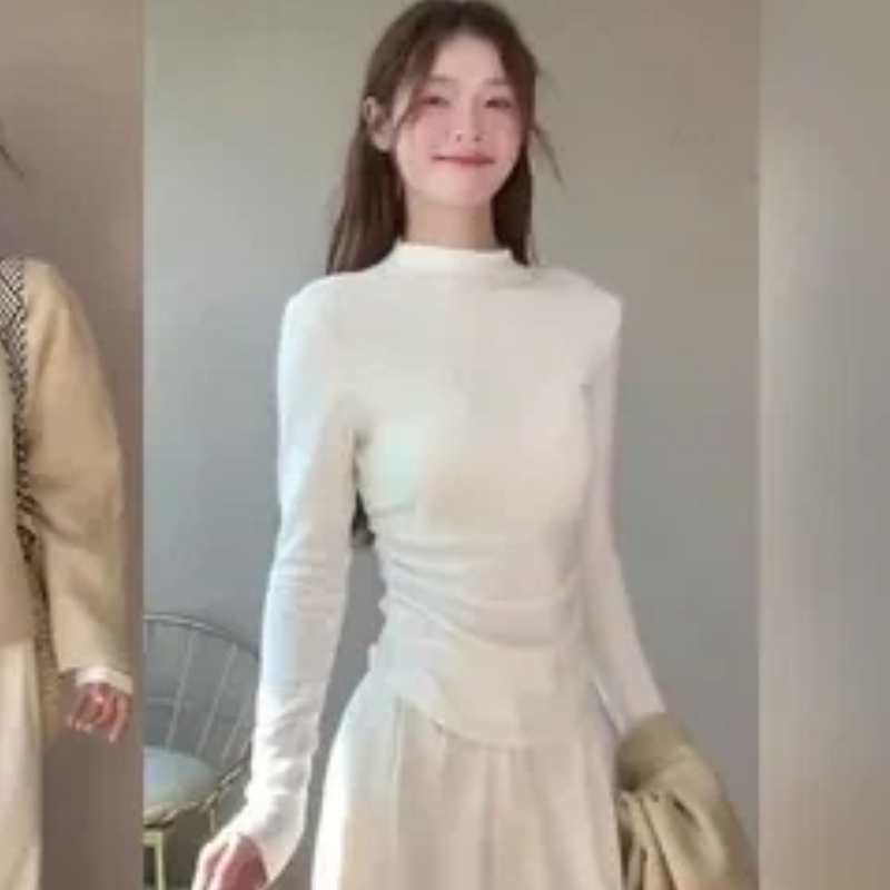 بلوزة نسائية حرارية برقبة وهمي - مراجعة Base Layer Top وسعره